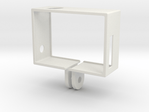GoPro Hero3 Frame (reversed) in White Natural Versatile Plastic