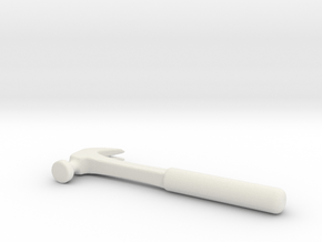 Hammer in White Natural Versatile Plastic