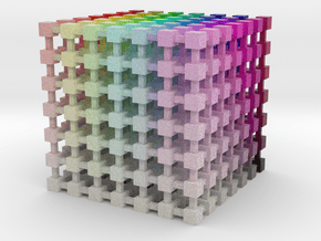 HSL Color Cube: 3.5 inch in Full Color Sandstone
