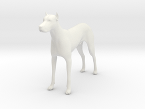 Dog 22 in White Natural Versatile Plastic