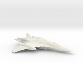 New andromeda Fighter in White Natural Versatile Plastic