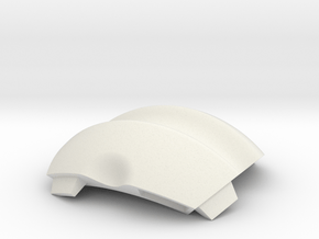 NSphere Palm (tile type:3) in White Natural Versatile Plastic