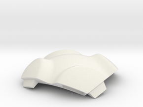 NSphere Palm (tile type:6) in White Natural Versatile Plastic