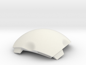 NSphere Palm (tile type:4) in White Natural Versatile Plastic