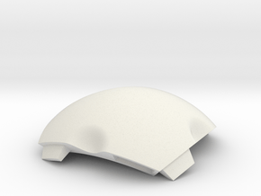 NSphere Palm (tile type:2) in White Natural Versatile Plastic