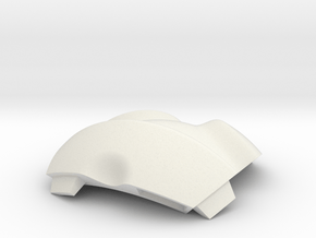 NSphere Palm (tile type:5) in White Natural Versatile Plastic