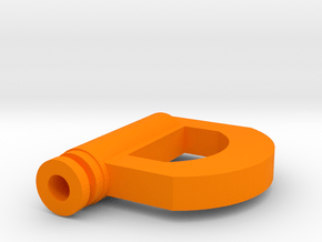 D Drip Tip in Orange Processed Versatile Plastic