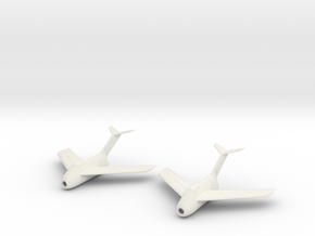 1/100 Focke-Wulf Ta-183 (x2) in White Natural Versatile Plastic