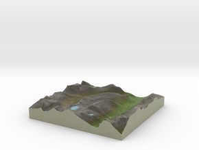 Terrafab generated model Tue May 27 2014 01:10:23  in Full Color Sandstone