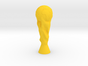 Fifa World Cup in Yellow Processed Versatile Plastic