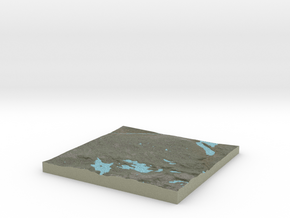 Terrafab generated model Sat May 24 2014 10:31:09  in Full Color Sandstone