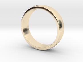 Ridged Ring in 14K Yellow Gold