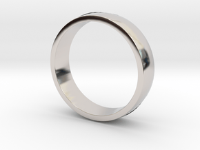 Ridged Ring in Platinum
