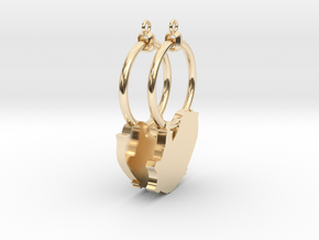 Hamster in 14K Yellow Gold