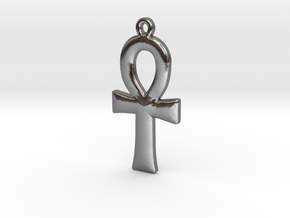 Ankh Pendant Copy in Polished Silver