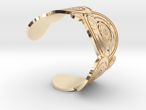 The Doctor's name: (Engraved) Cuff - size XL in 14K Yellow Gold