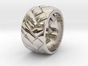 Lattice-Ring　US-SIZE9.5(JP-SIZE#19) in Platinum