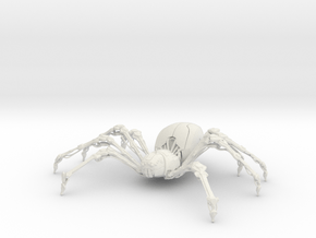 SpiderBot from Blender Master Class in White Natural Versatile Plastic