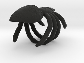 Spider Gripper 22mm in Black Natural Versatile Plastic