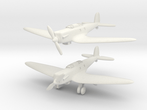 Heinkel He 70E Blitz set 1/285 6mm in White Natural Versatile Plastic