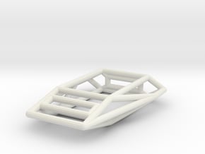Adder Wireframe 1-300 in White Natural Versatile Plastic