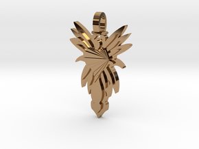Angel  in Polished Brass