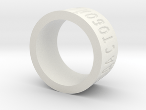 ring -- Sun, 02 Jun 2013 13:07:15 +0200 in White Natural Versatile Plastic