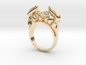 Squirrel Ring in 14K Yellow Gold