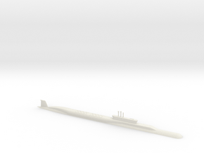 1/700 Borei Class Submarine (Waterline) in White Natural Versatile Plastic