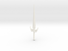  Spelean Sword in White Processed Versatile Plastic
