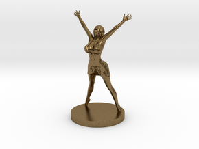 Joyful In Heart Figurine in Natural Bronze