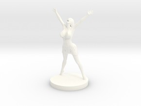 Joyful In Heart Figurine in White Processed Versatile Plastic