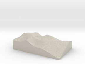Model of Glenridding in Natural Sandstone