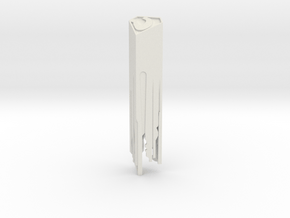 Evil General Command Key  in White Natural Versatile Plastic