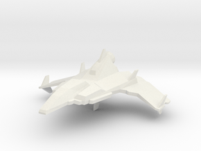 Military Fighter Spec A in White Natural Versatile Plastic