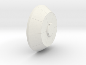 ISS Module End Caps in White Natural Versatile Plastic