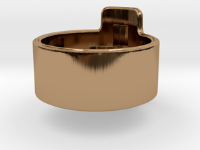 NES D-pad Ring in Polished Brass