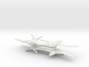 1/200 Grumman Ocelot (x4) in White Natural Versatile Plastic