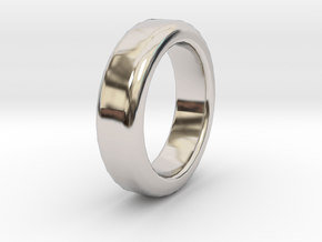 Simple Ring - Size A (UK) in Platinum