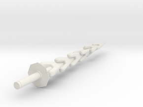 Dinobot Sword Approved R in White Natural Versatile Plastic