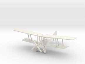 RAF B.E.12a 1:144th Scale in White Natural Versatile Plastic