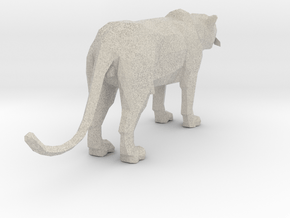 Leopard miniature in Natural Sandstone