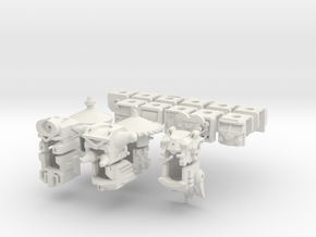 Original Robo Upgrade parts Volume 1 in White Natural Versatile Plastic