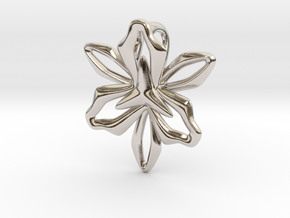 Lily Pendant in Platinum