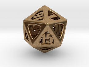 Thoroughly Modern d20 in Natural Brass