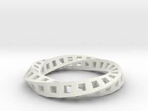Ring 19 in White Natural Versatile Plastic