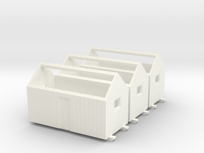 N logging - Bunkhouse (3pcs) in White Processed Versatile Plastic