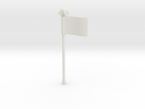 Strika-flag02 in White Natural Versatile Plastic