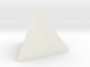 TETRAHEDRON ELEMENT Dim Conv in White Natural Versatile Plastic