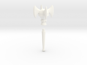 Mace of the Space Pirate (Cartoon version) in White Processed Versatile Plastic